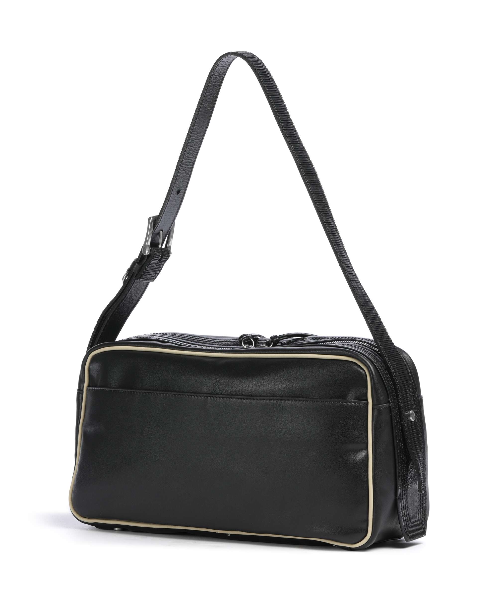 Liebeskind Juno Recycled Soft Calf M Shoulder bag black