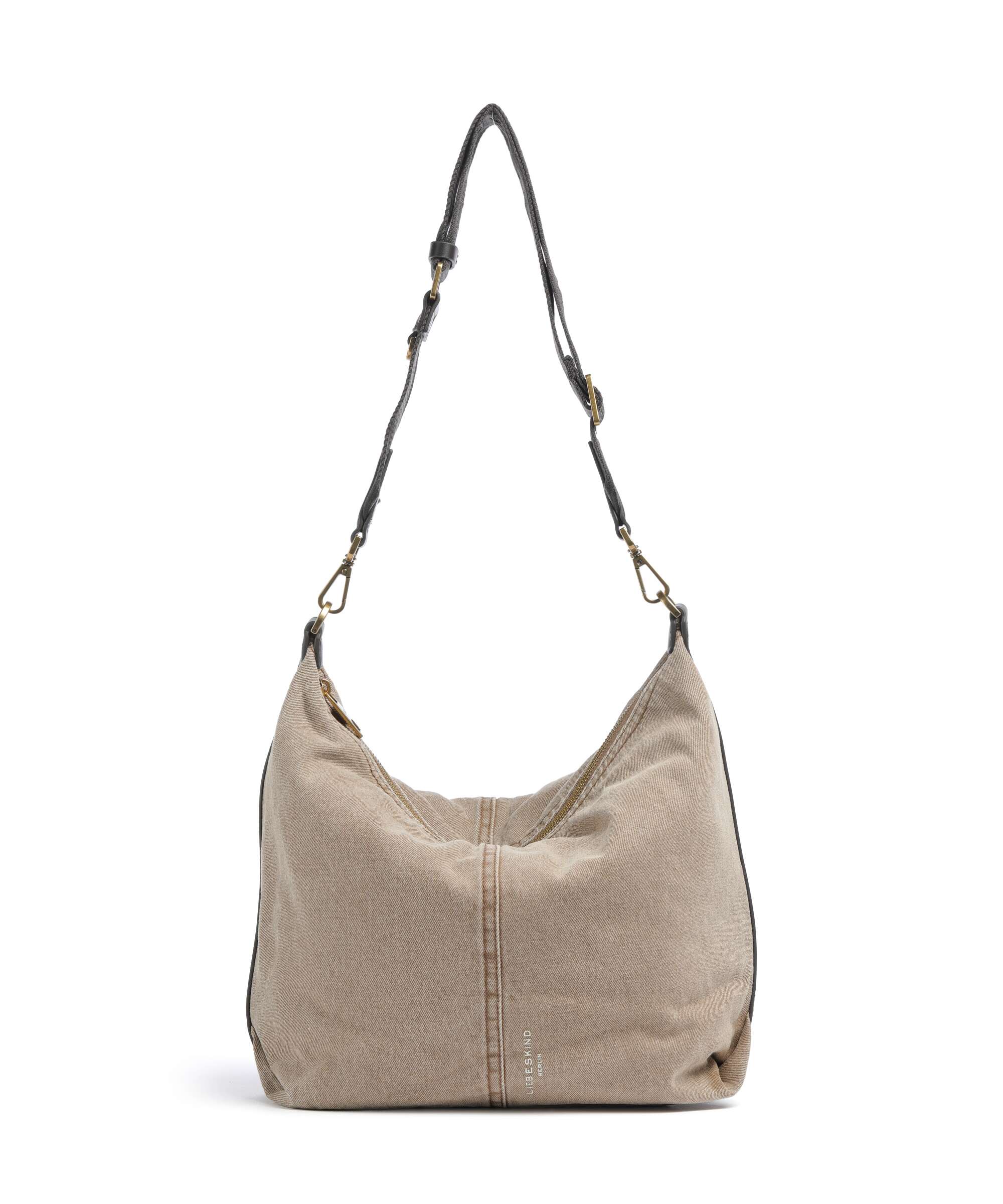 Liebeskind Paris Denim M Hobo bag beige