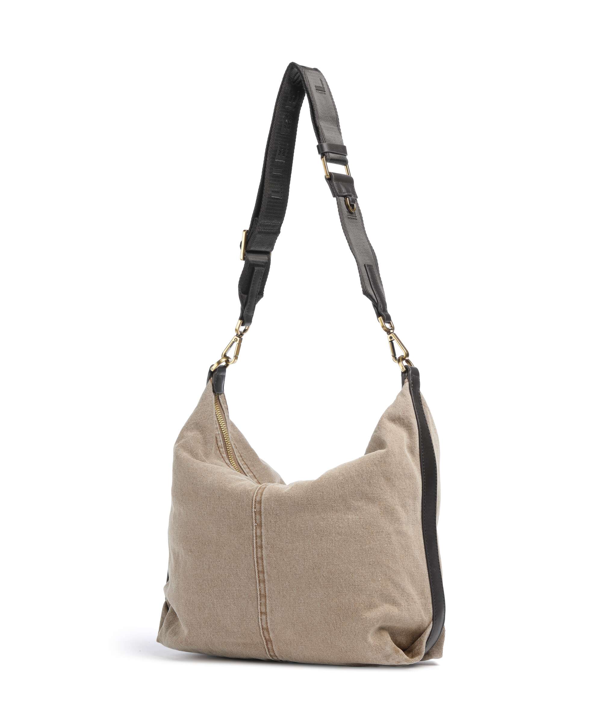 Liebeskind Paris Denim M Hobo bag beige