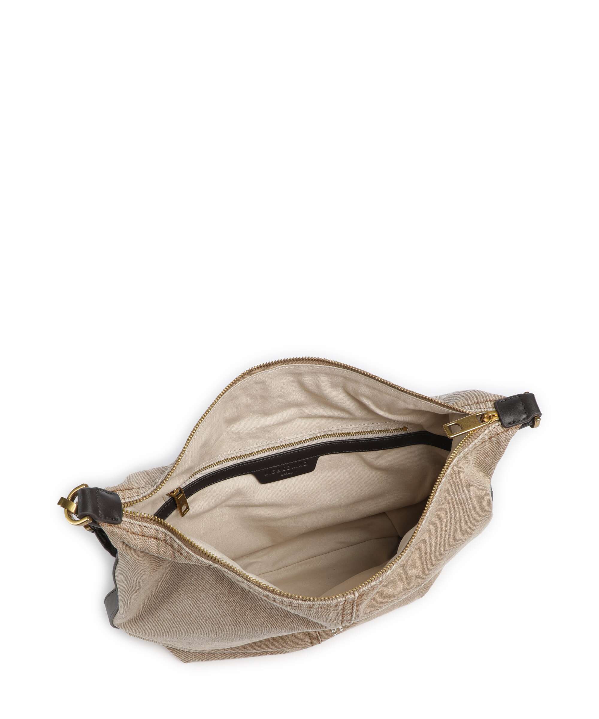 Liebeskind Paris Denim M Hobo bag beige