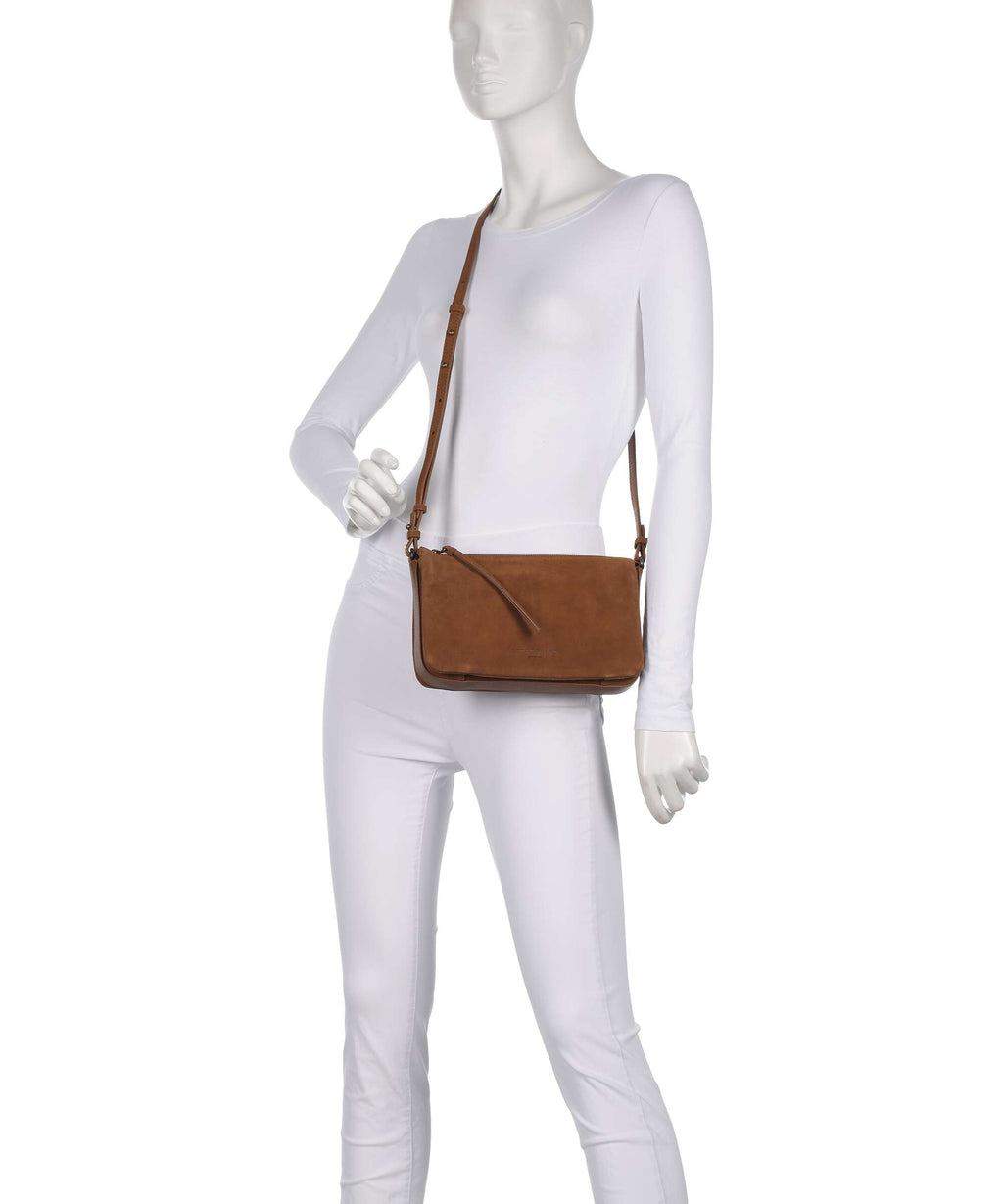 Liebeskind Nina Hydro Suede S Crossbody bag brown