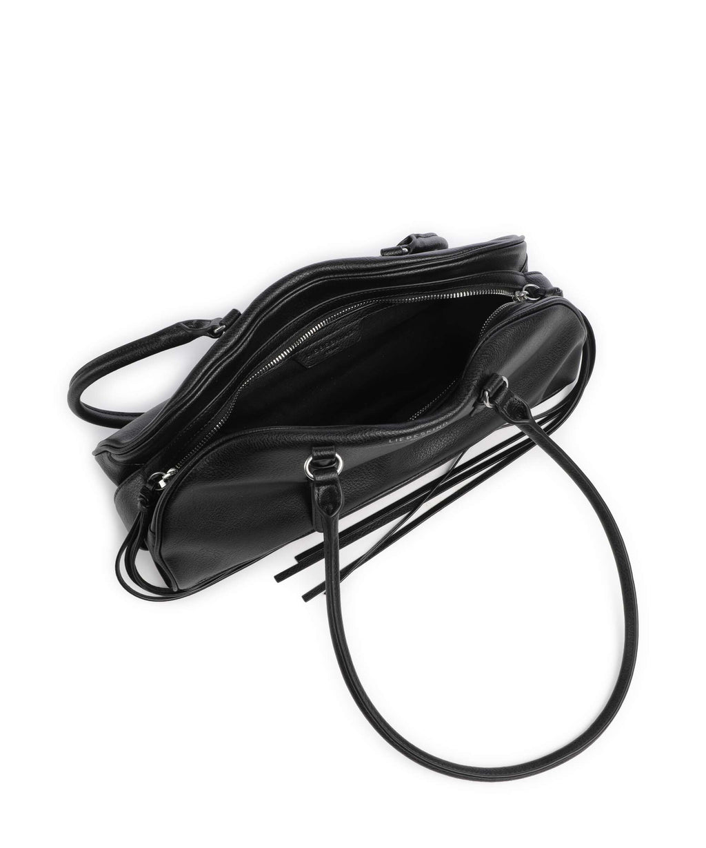 Liebeskind Capri Cow Naturale M Shoulder bag black
