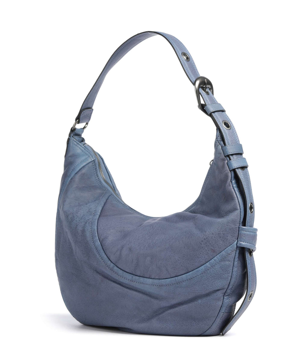 Liebeskind Luna II 3D M Hobo bag flower blue