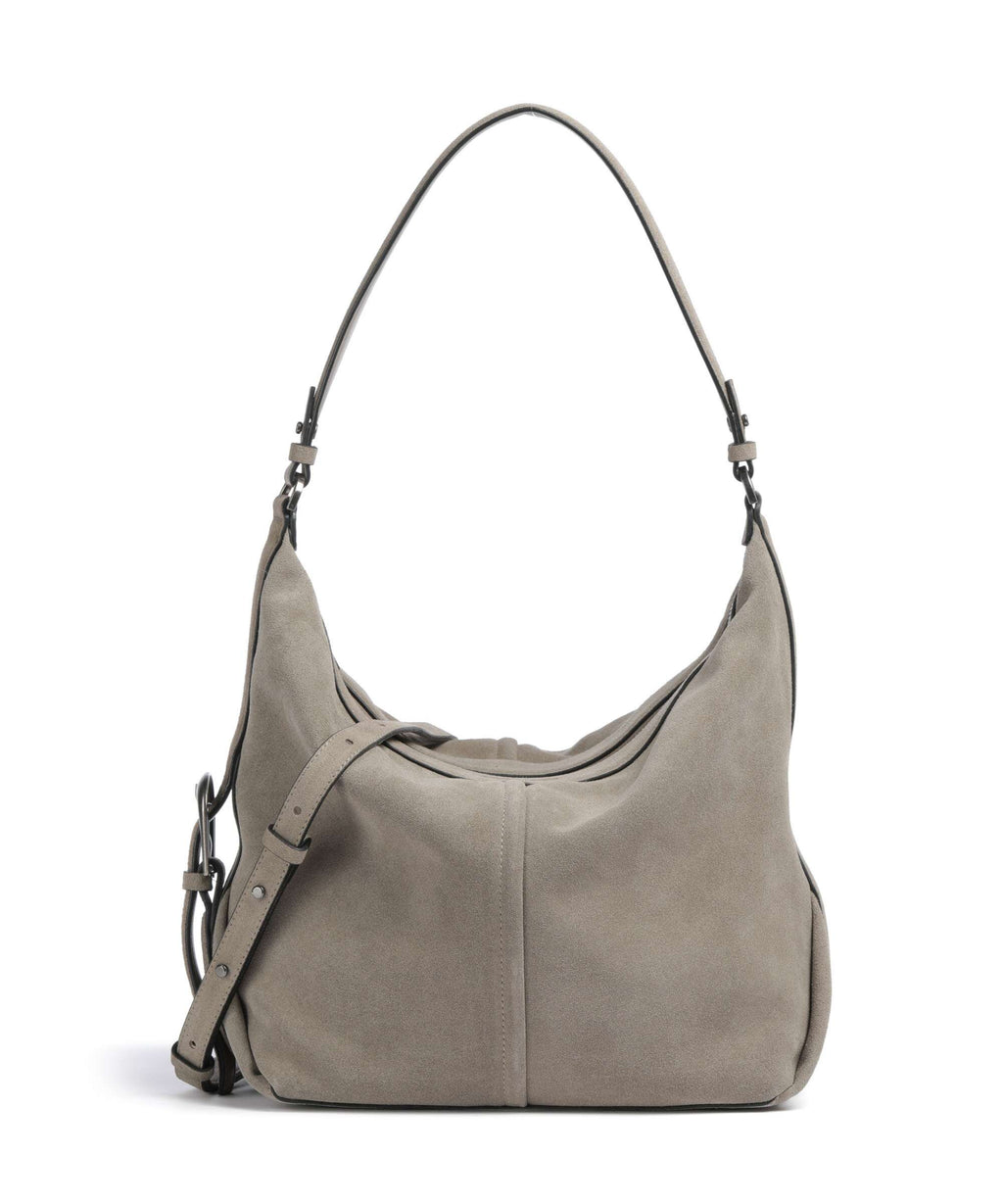 Liebeskind Paris II Hydro Suede M Hobo bag neutral grey
