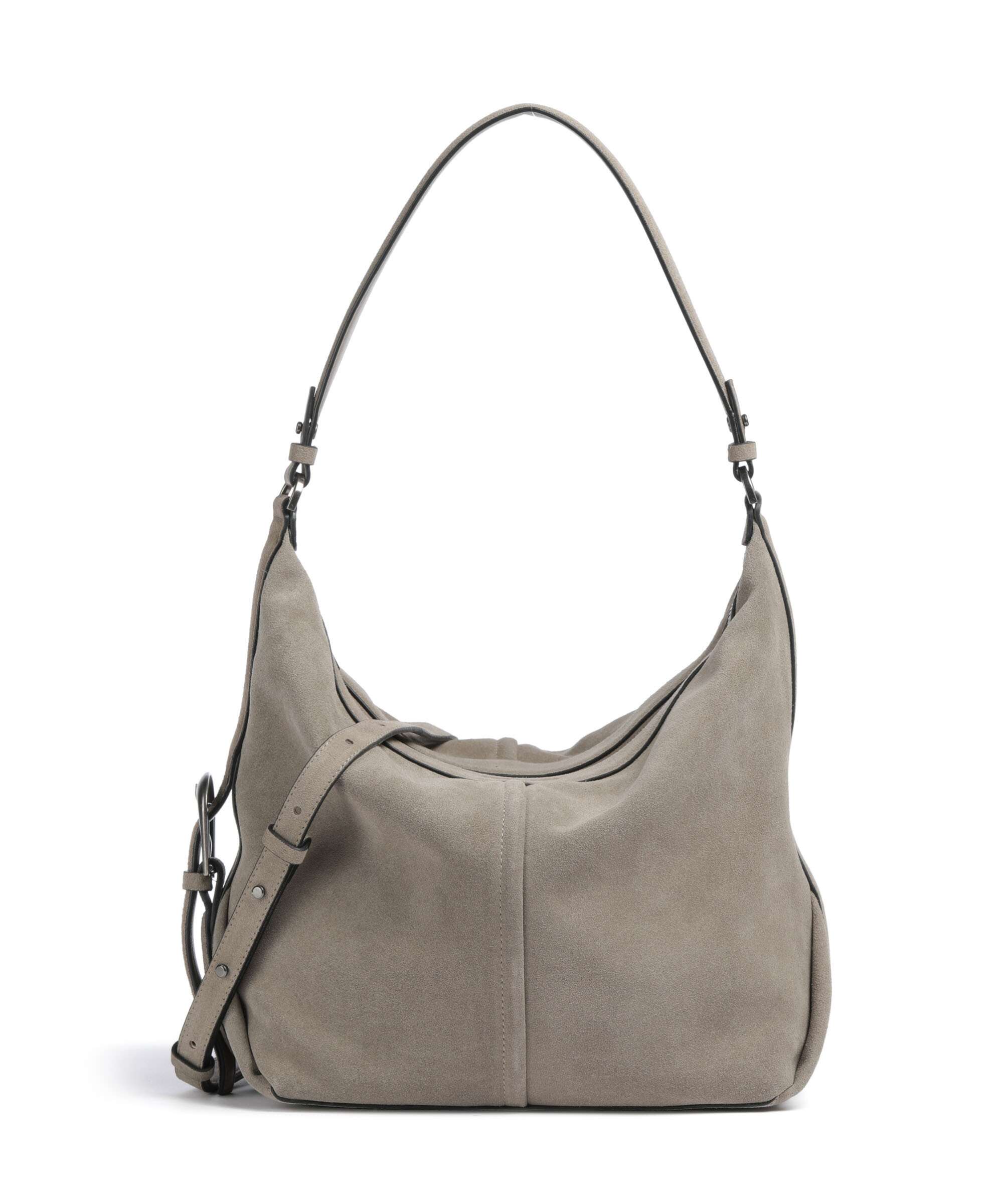 Liebeskind Paris II Hydro Suede M Hobo bag neutral grey