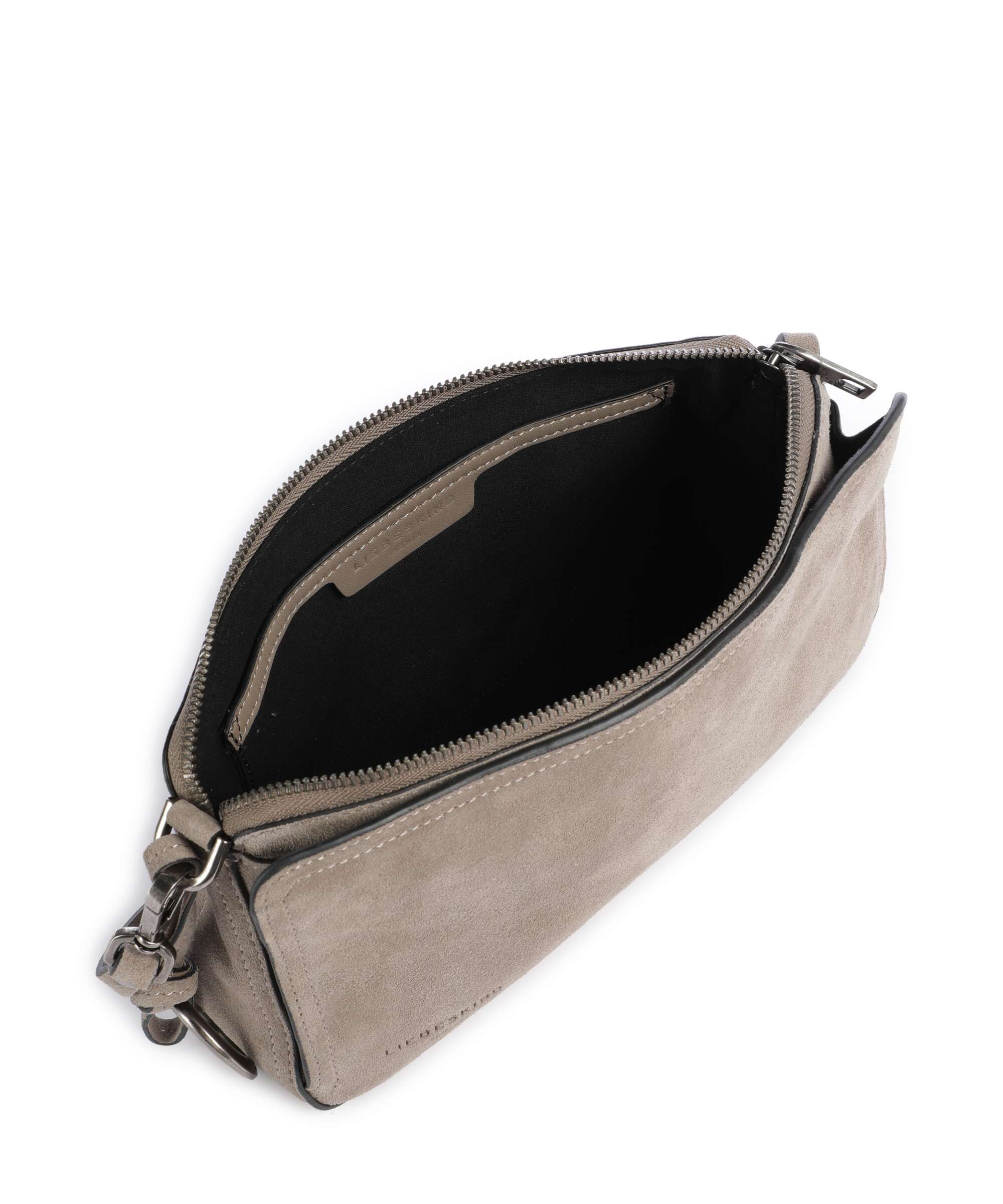 Liebeskind Clarice II Hydro Suede M Crossbody bag neutral grey