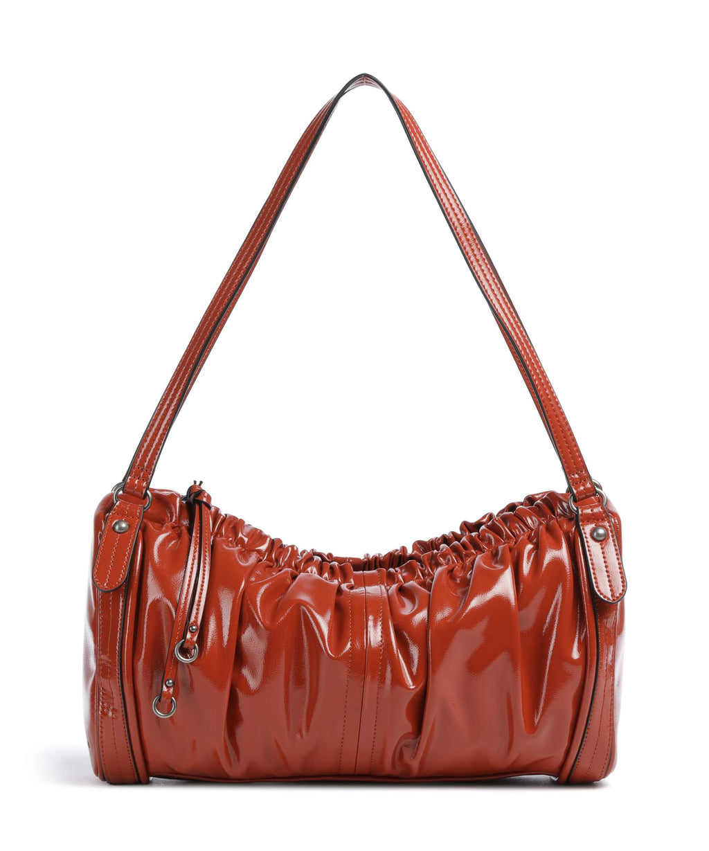 Liebeskind Faye Shiny M Shoulder bag red rock