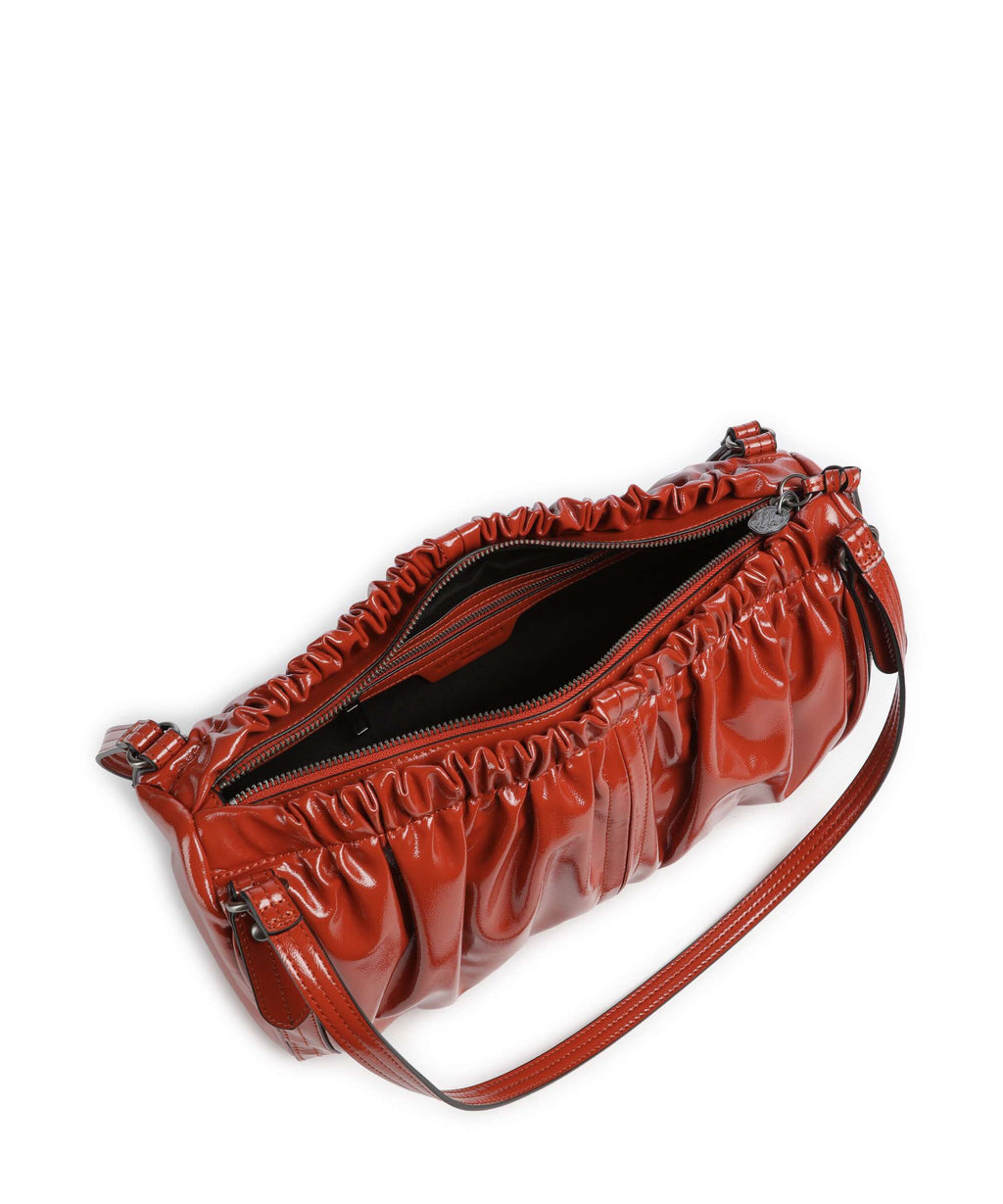 Liebeskind Faye Shiny M Shoulder bag red rock