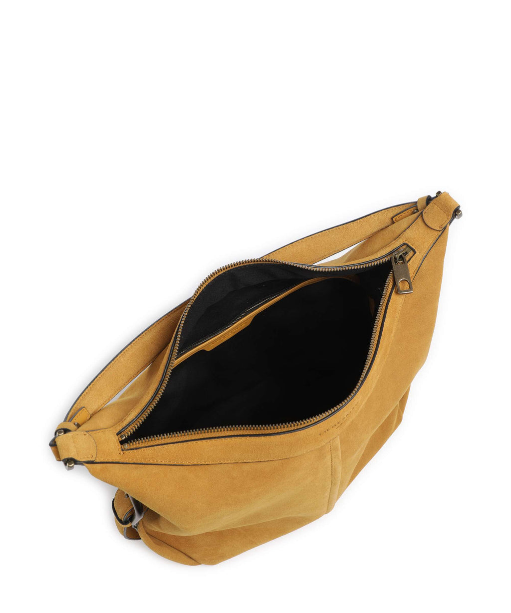 Liebeskind Paris II Hydro Suede M Hobo bag honey suede