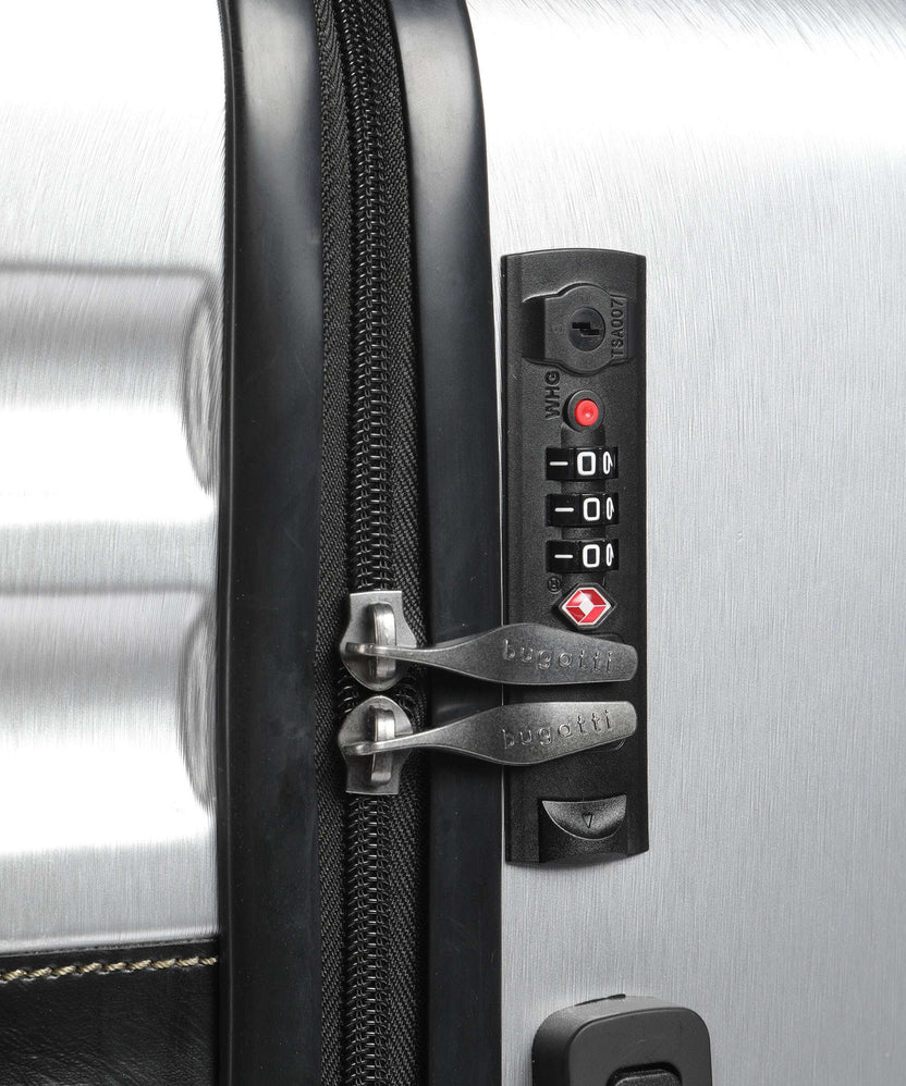 Bugatti Corium Suitcase set (4 wheels) silber