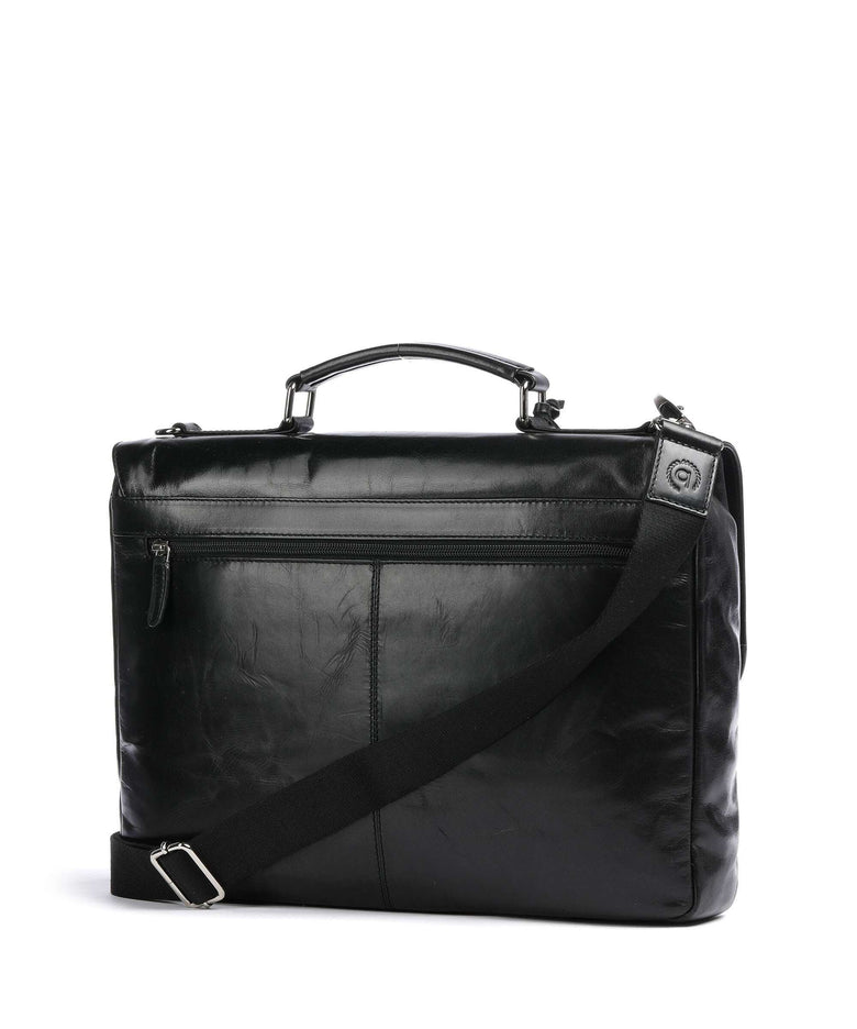 Bugatti Romano Briefcase schwarz