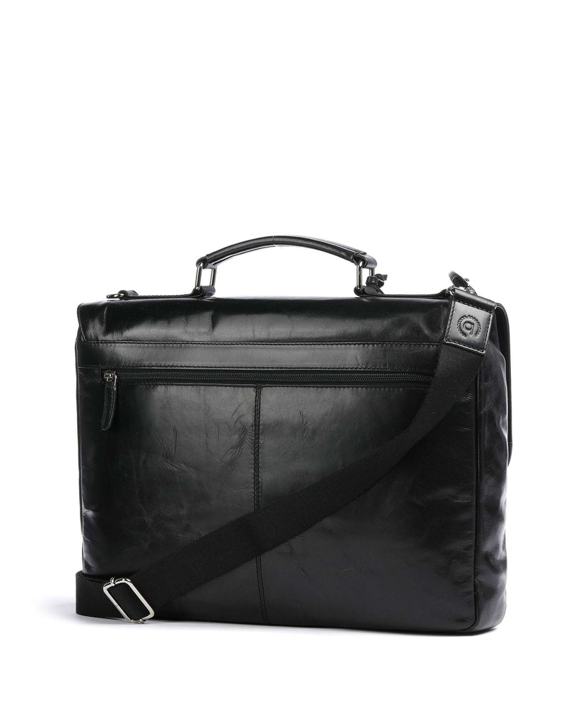 Bugatti Romano Briefcase schwarz