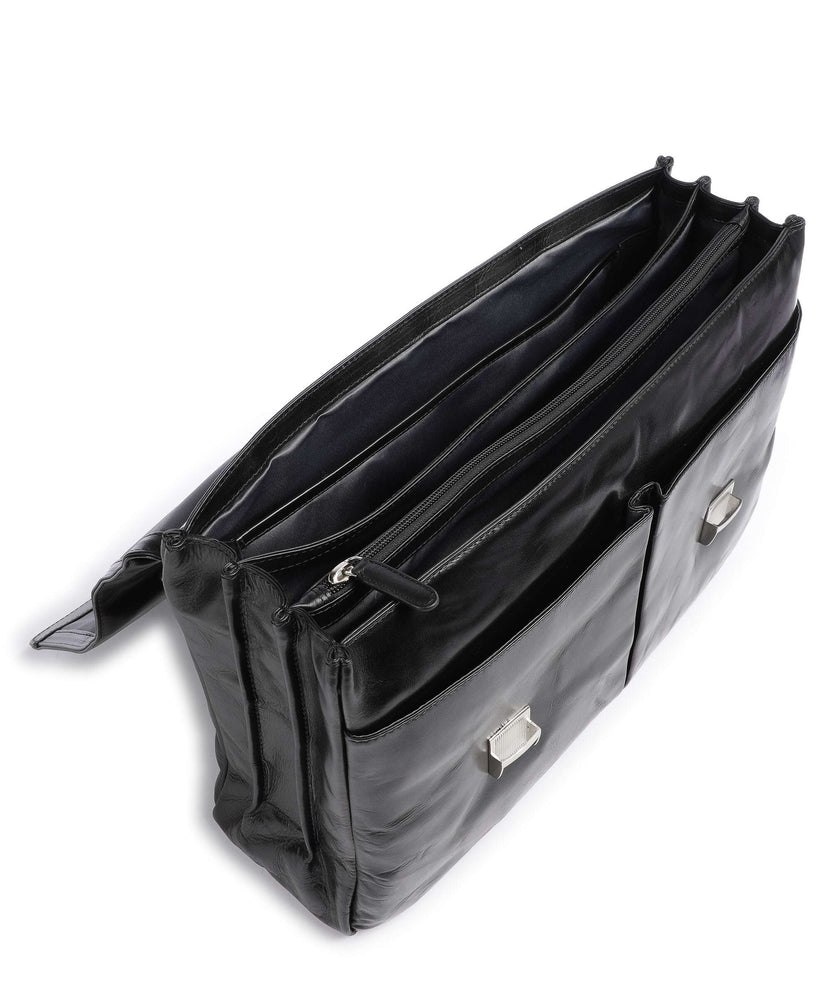 Bugatti Romano Briefcase schwarz