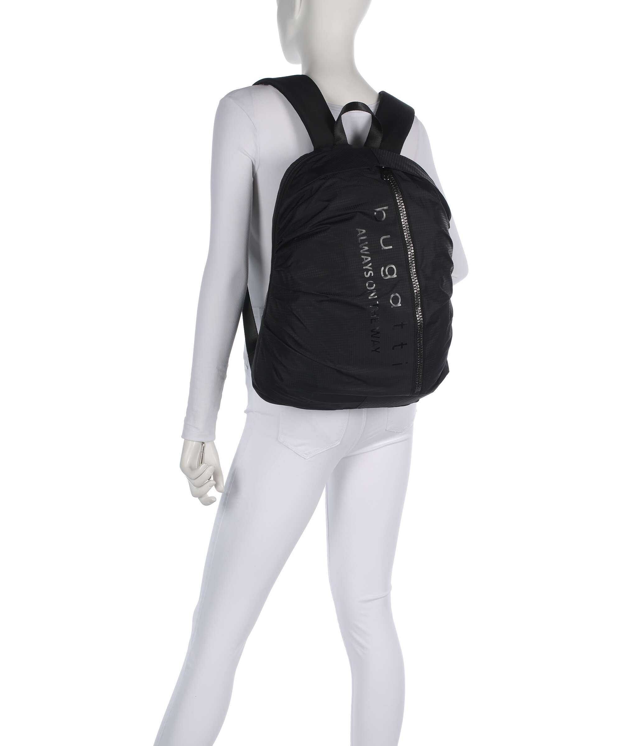 Bugatti Letter's Backpack schwarz