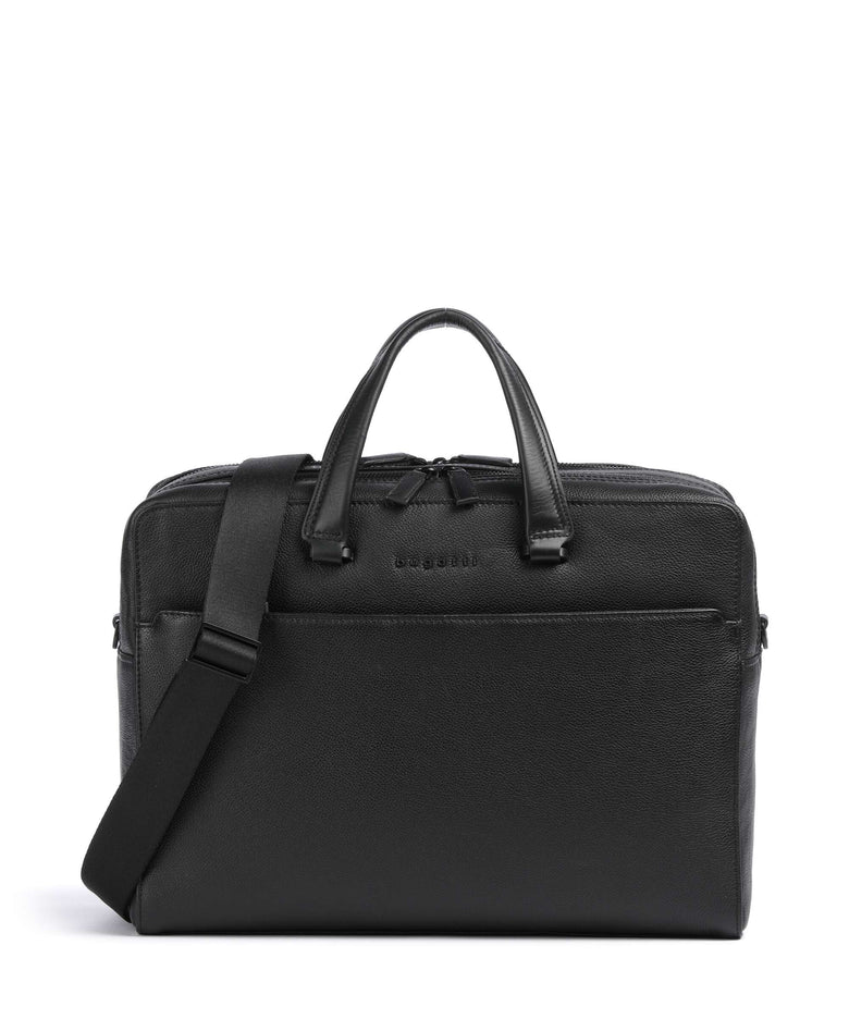 Bugatti Black Briefcase schwarz