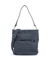 Zwei Mademoiselle.M M12 Bolso de hobo nubuk blue