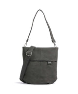 Zwei Mademoiselle.M M90 Bolso de hobo nubuk stone
