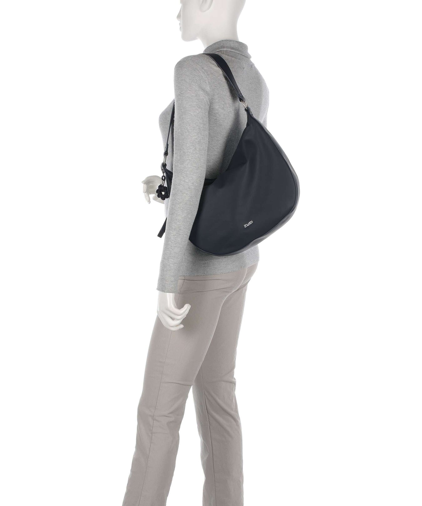 Zwei Yuna YU110 Hobo bag ink