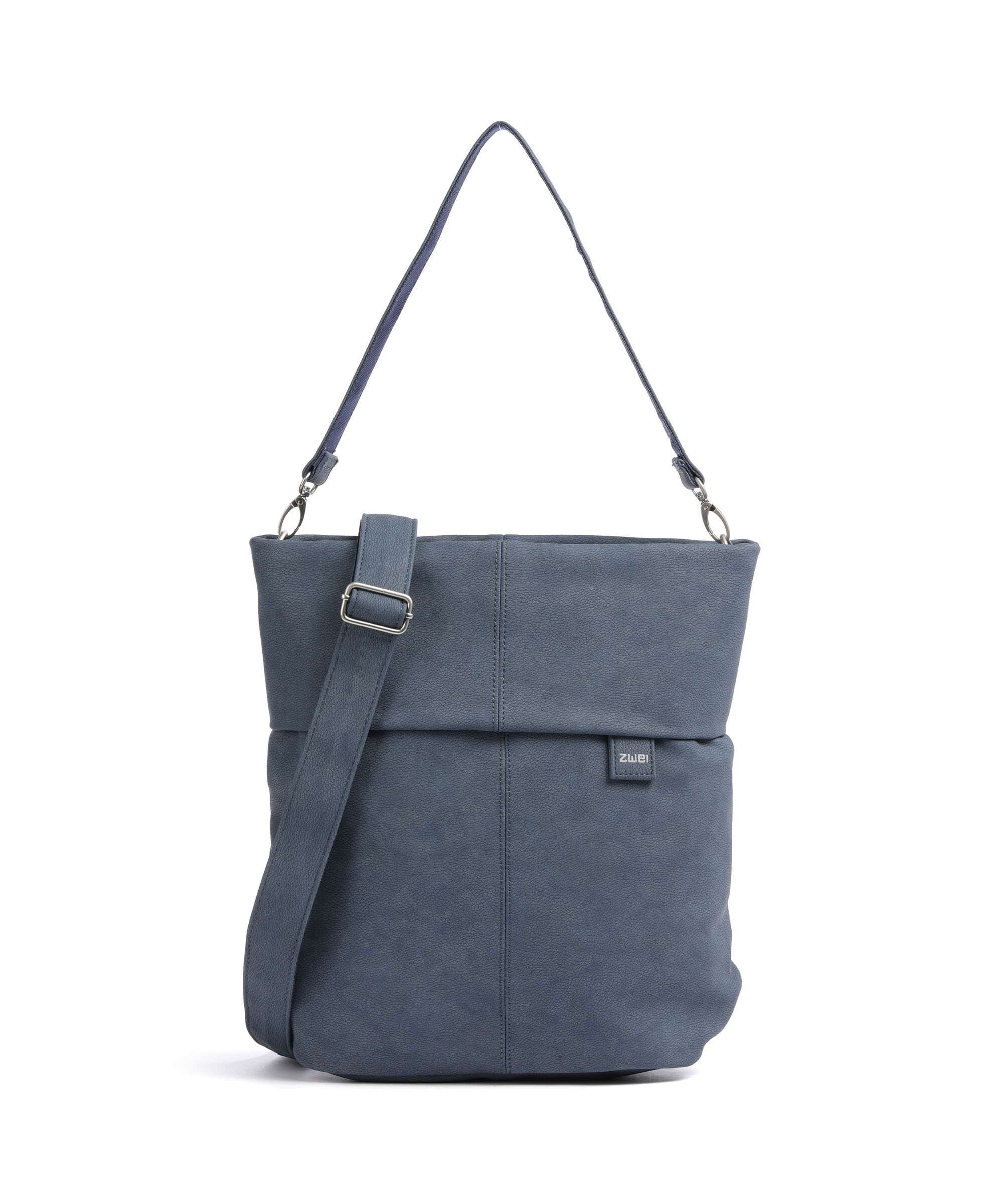 Zwei Mademoiselle.M M140 Hobo bag nubuk blue