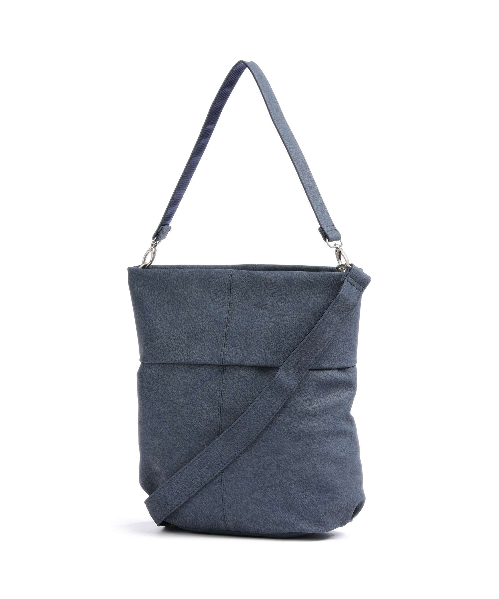 Zwei Mademoiselle.M M140 Hobo bag nubuk blue