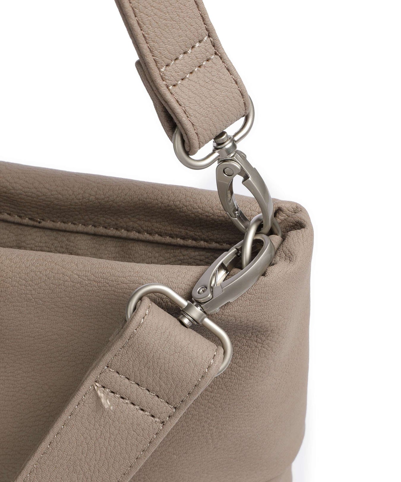 Zwei Mademoiselle.M M90 Hobo bag nubuk cappuccino