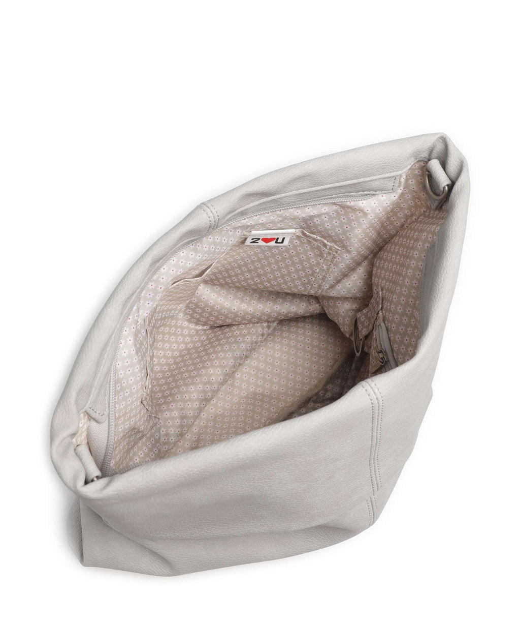 Zwei Mademoiselle.M M12 Hobo bag nubuk ice