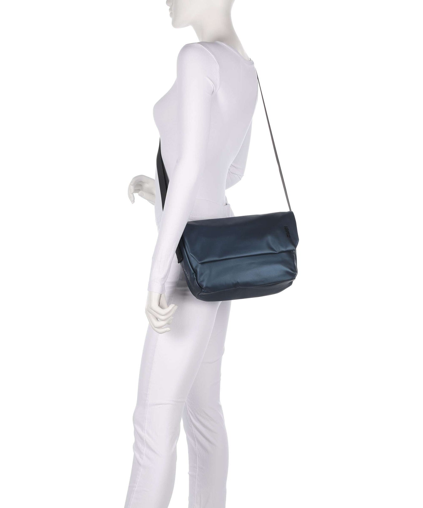 Zwei Cargo Messenger bag metallic blue