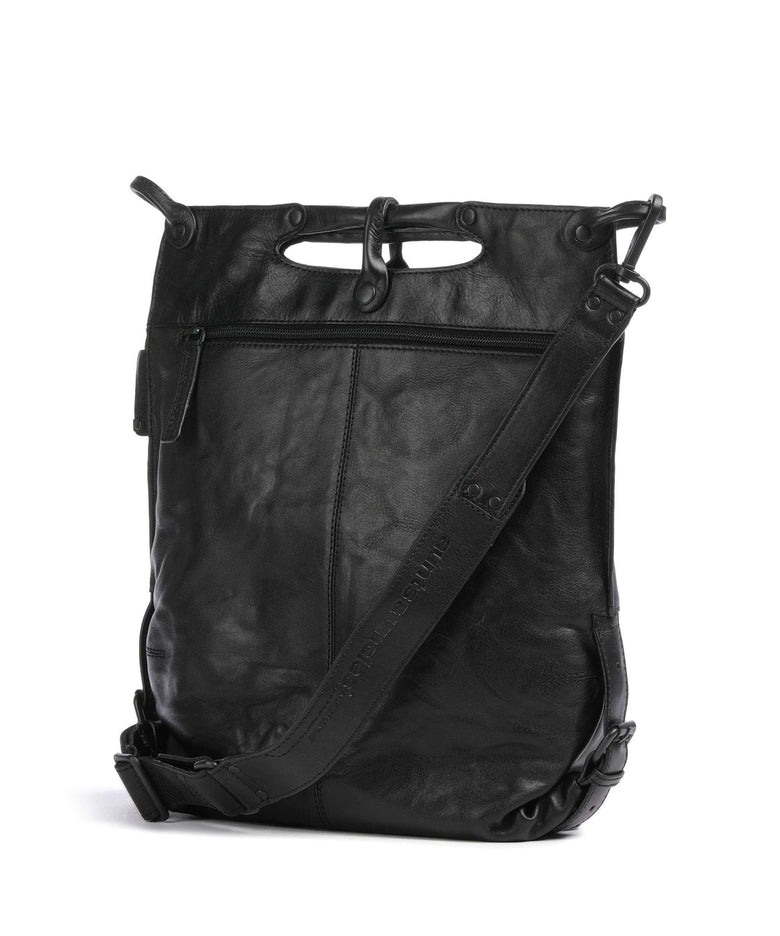 Aunts & Uncles Grandma's Luxury Club Mrs. Pancake Shoulder bag jet black