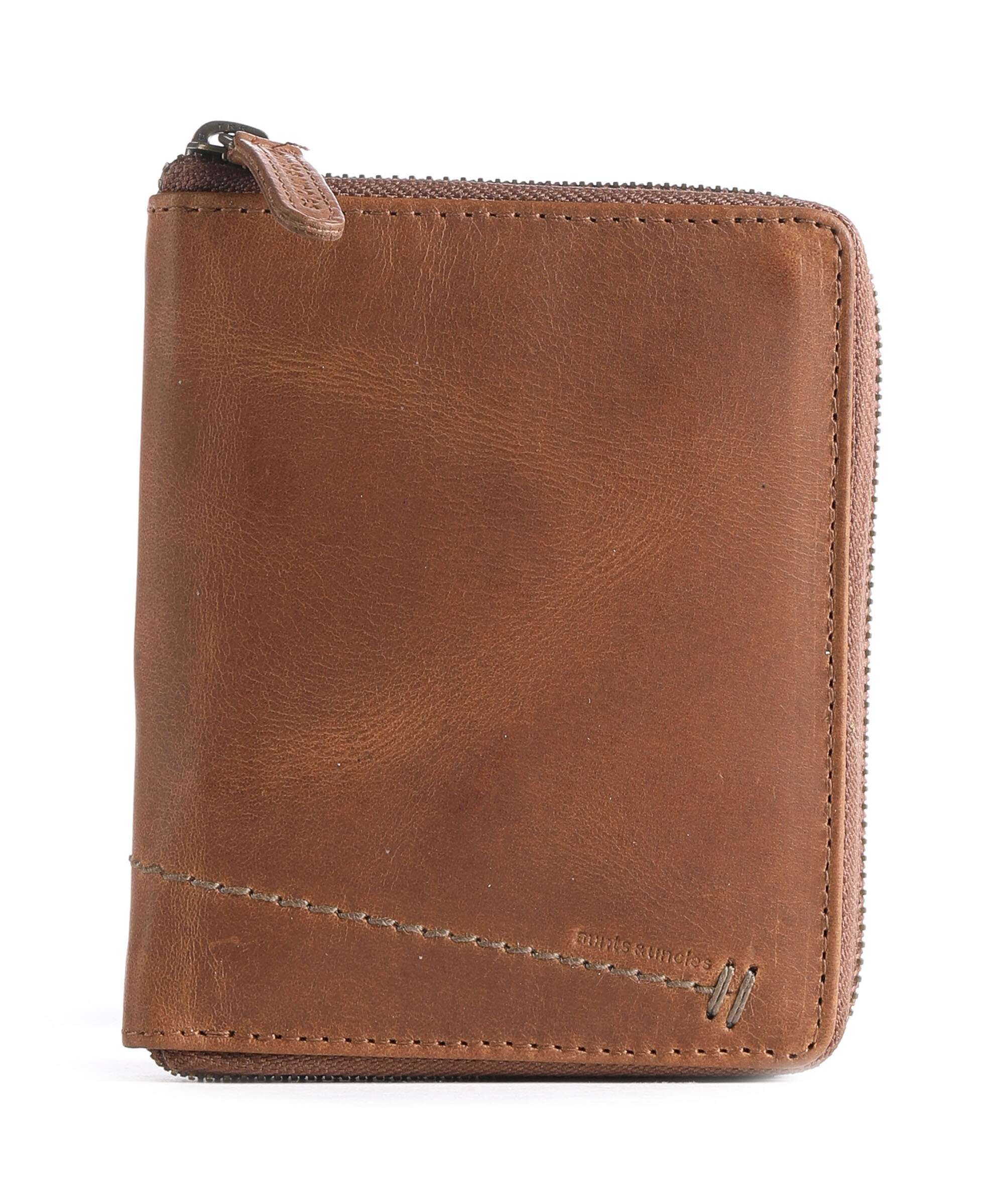 Aunts & Uncles Good Old Friends Rocking Horse RFID Wallet hazelnut