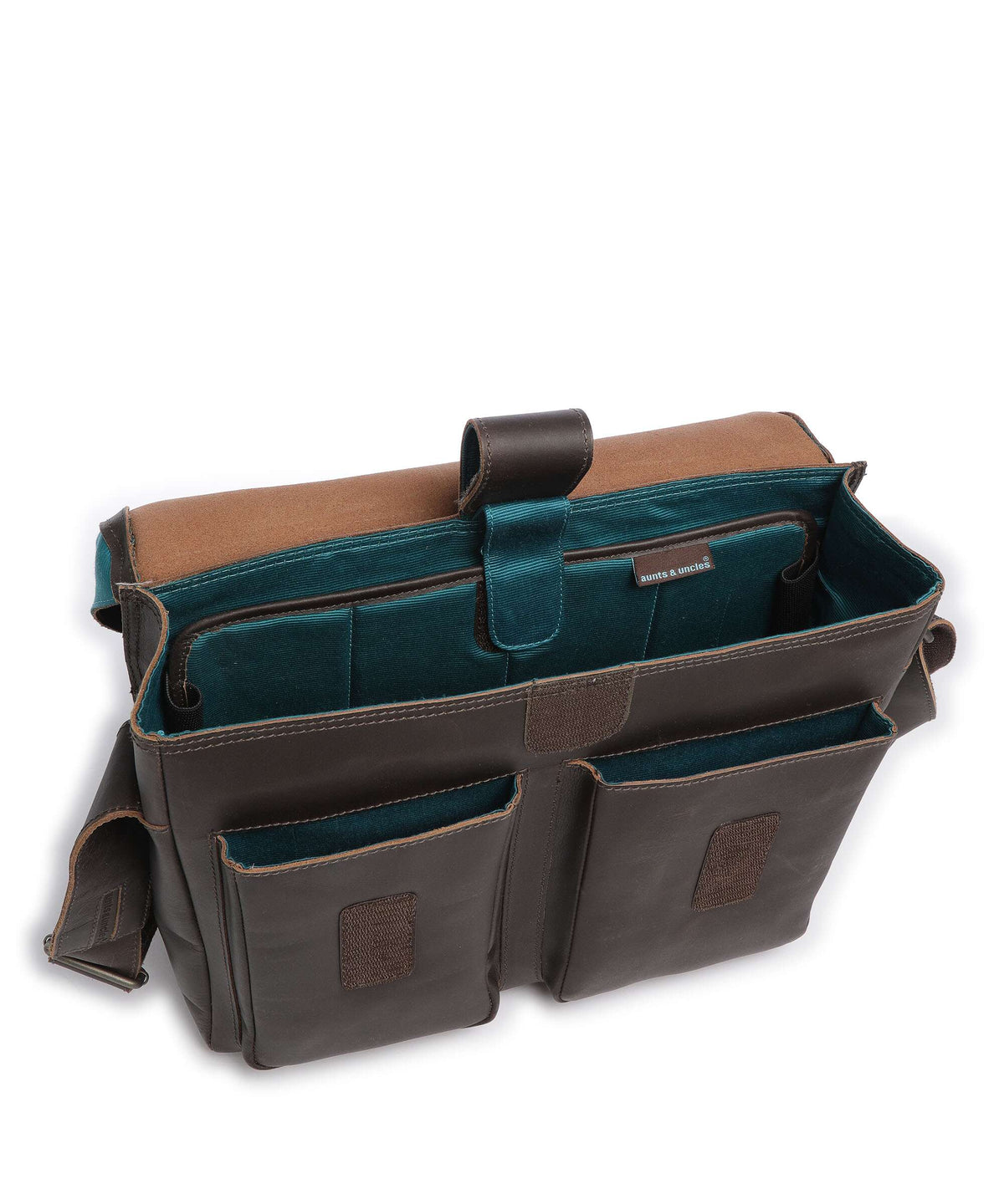 Aunts & Uncles Hunter Nick Briefcase vintage brown