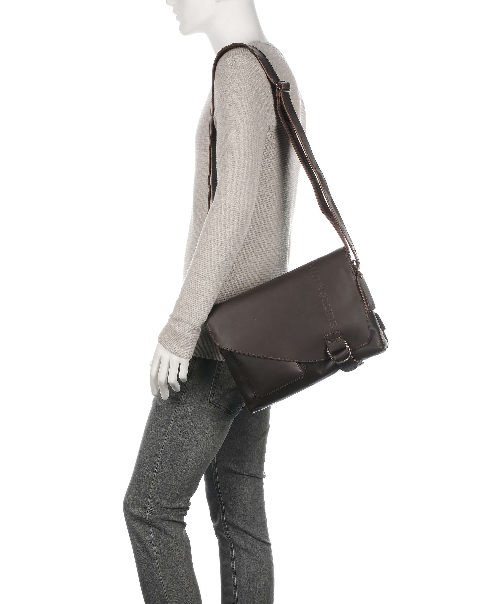 Aunts & Uncles Hunter Judd Messenger bag vintage brown