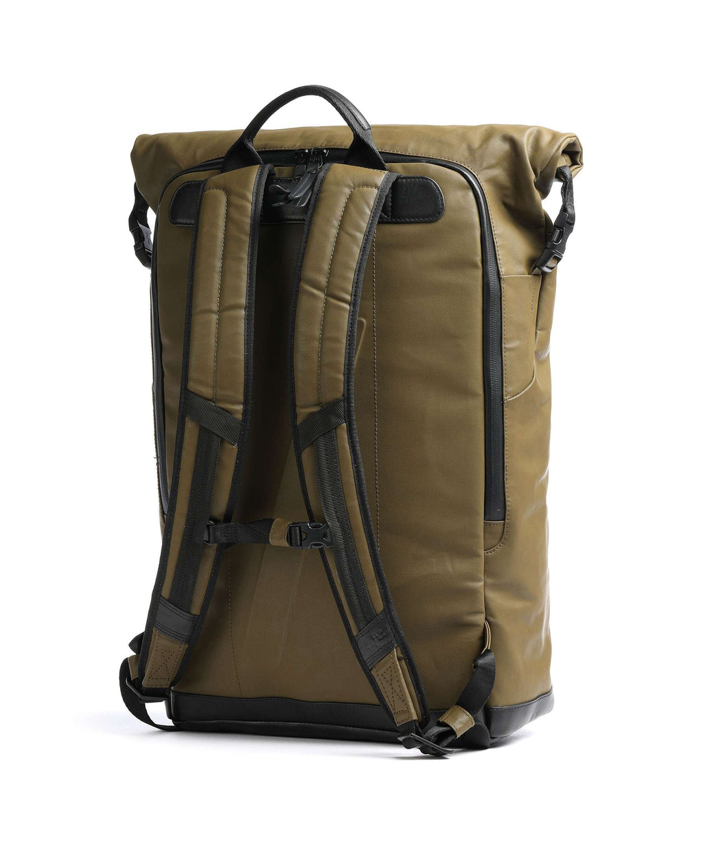 Aunts & Uncles Japan Matsuyama Rolltop backpack olive