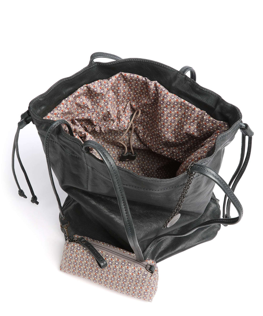 Aunts & Uncles Coffee Klatsch Madison Bucket bag moonless night