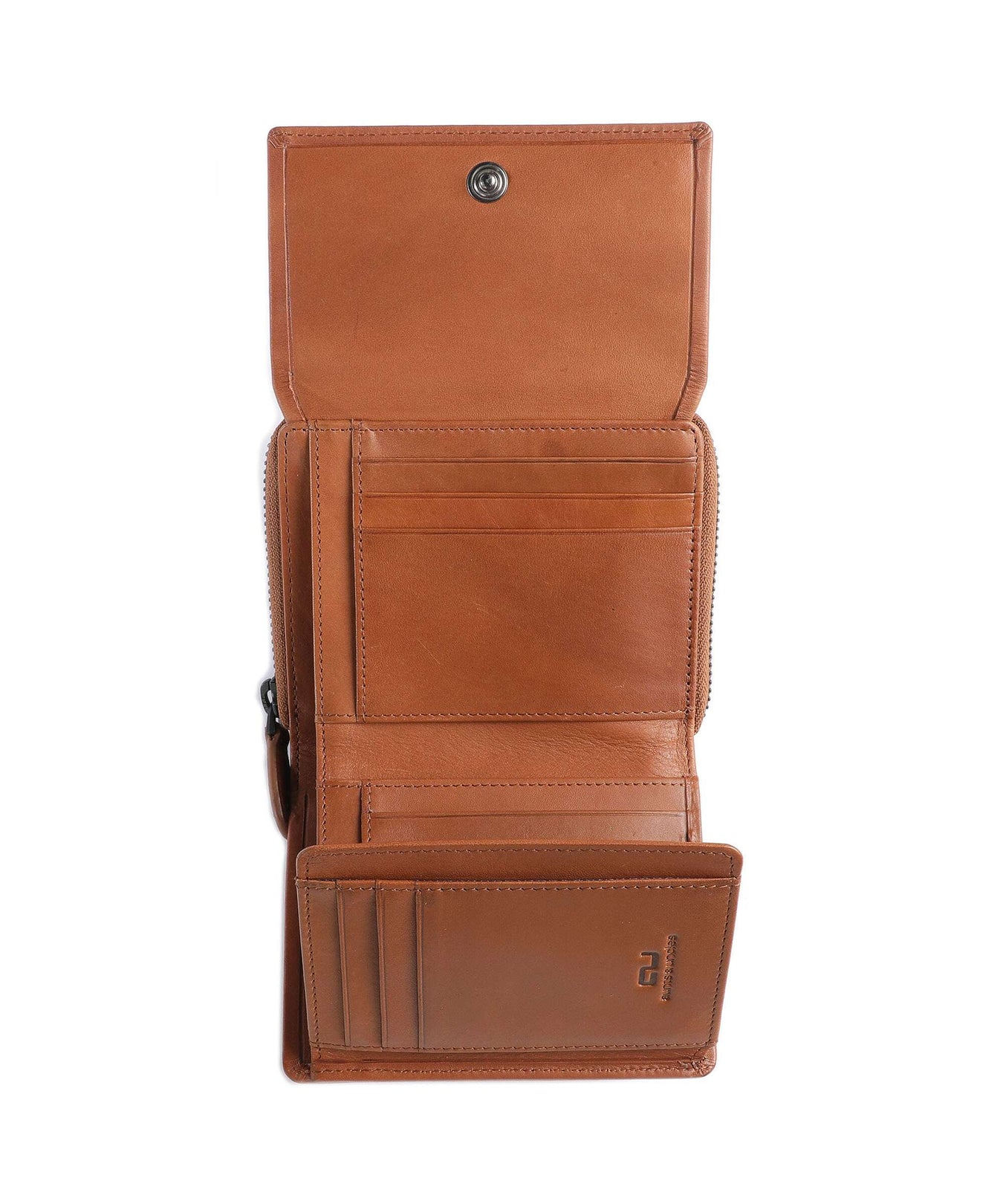 Aunts & Uncles Norwegians Liv RFID Wallet cognac