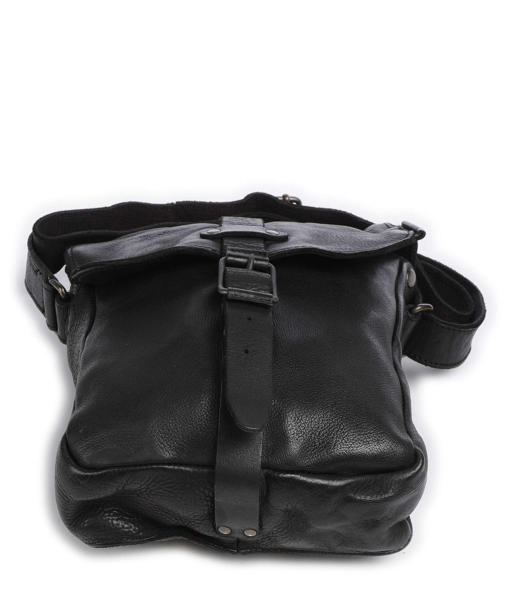 Aunts & Uncles Barbershop Goatee Crossbody bag charcoal black