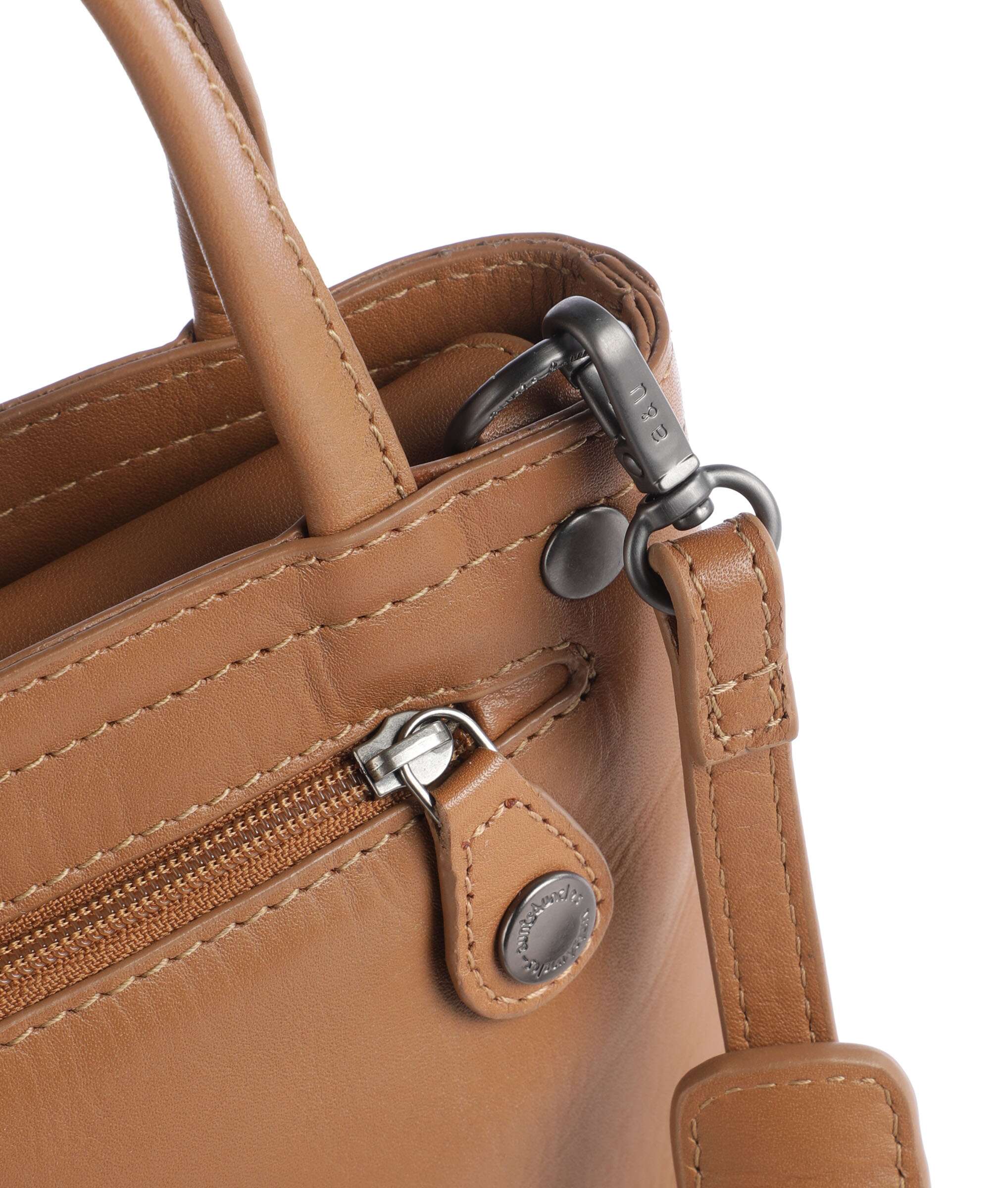 Aunts & Uncles Jamie's Orchard Freesia Phone bag cognac