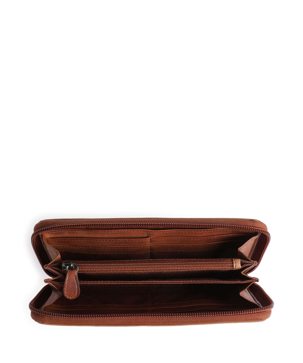 Jack Kinsky Nelson 1018 Wallet cognac