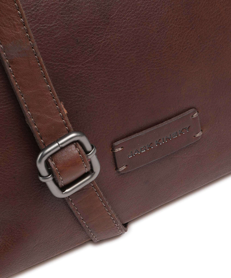 Jack Kinsky Montreal 21N Crossbody bag mokka