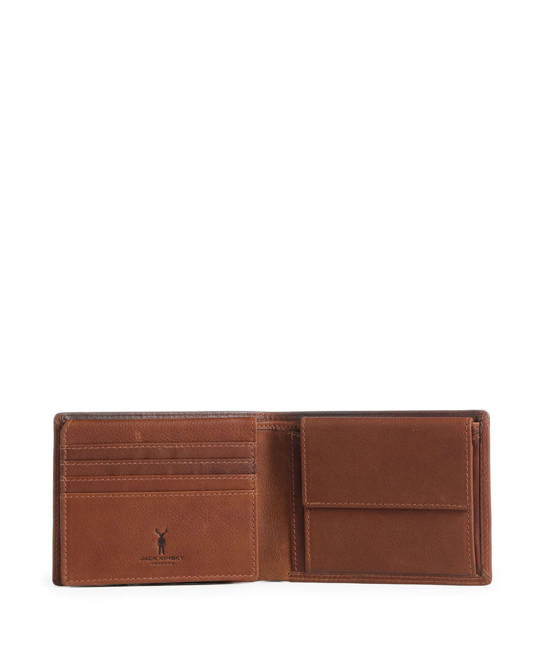 Jack Kinsky Montreal 101N Wallet cognac