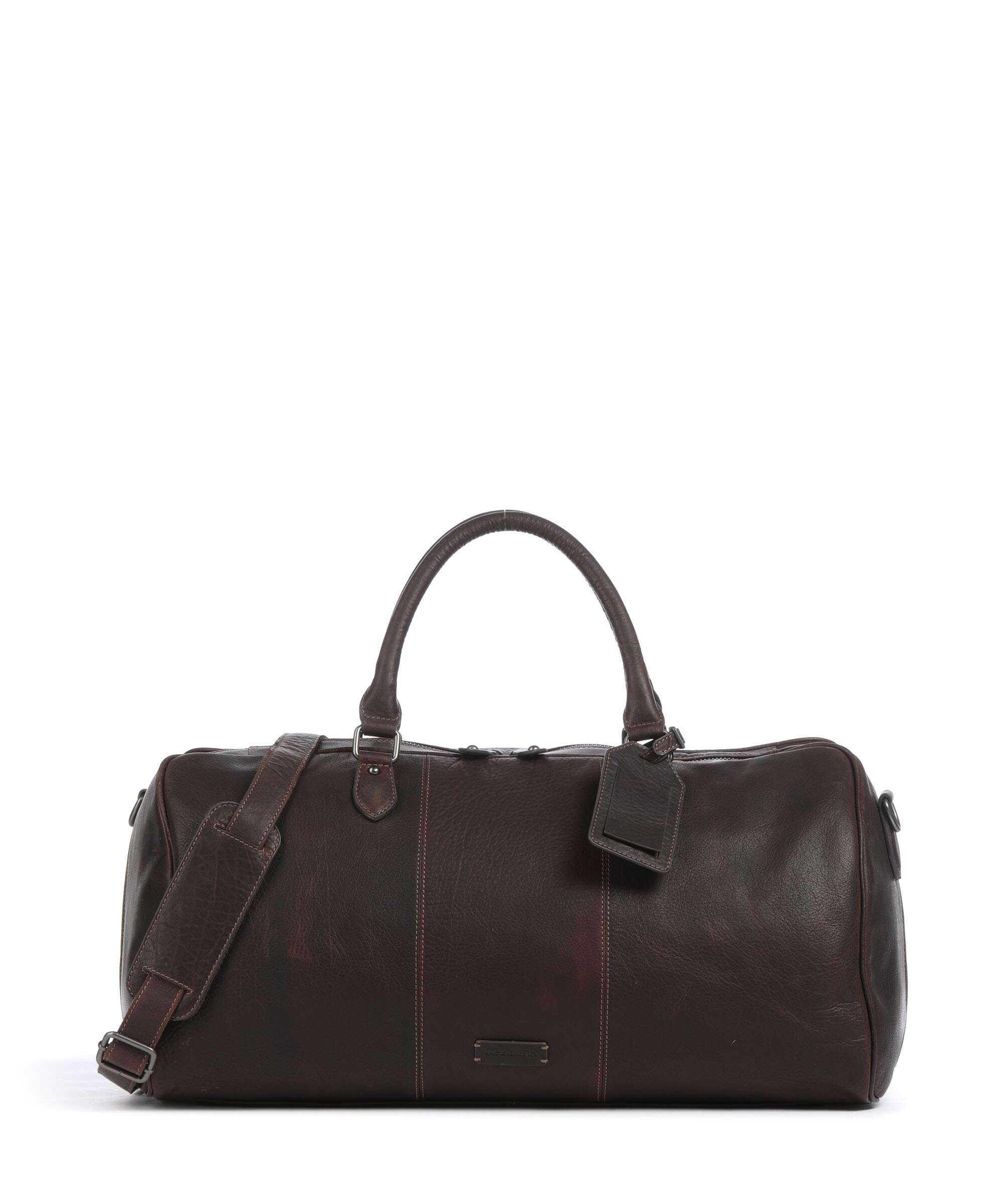 Jack Kinsky Porto 4 Weekend bag mokka
