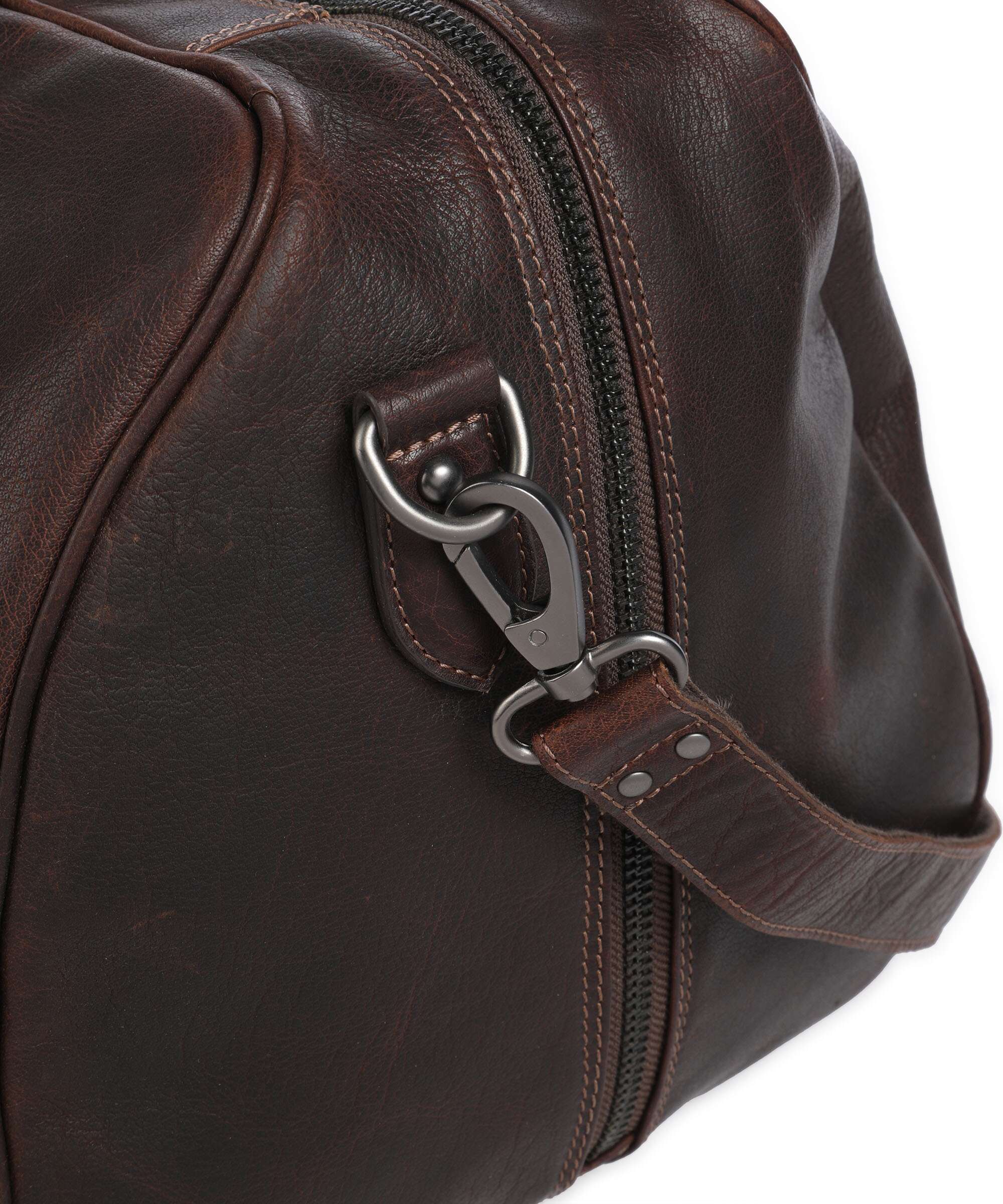Jack Kinsky Porto 4 Weekend bag mokka