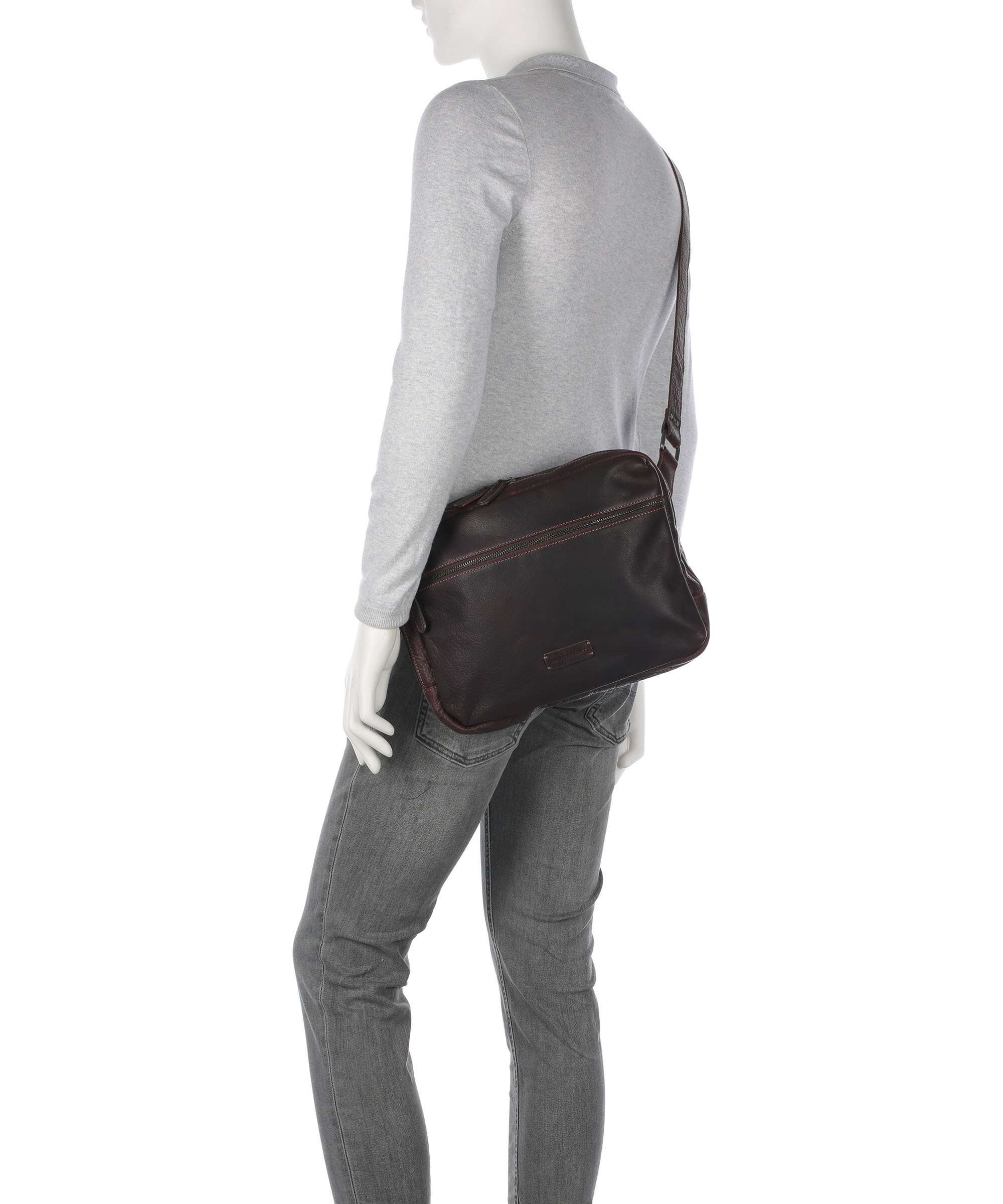 Jack Kinsky Porto 11 Crossbody bag mokka