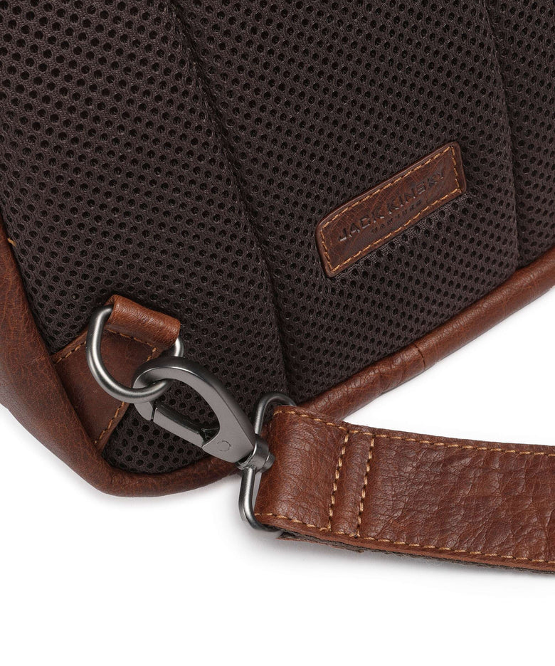 Jack Kinsky Porto 12 Sling bag cognac