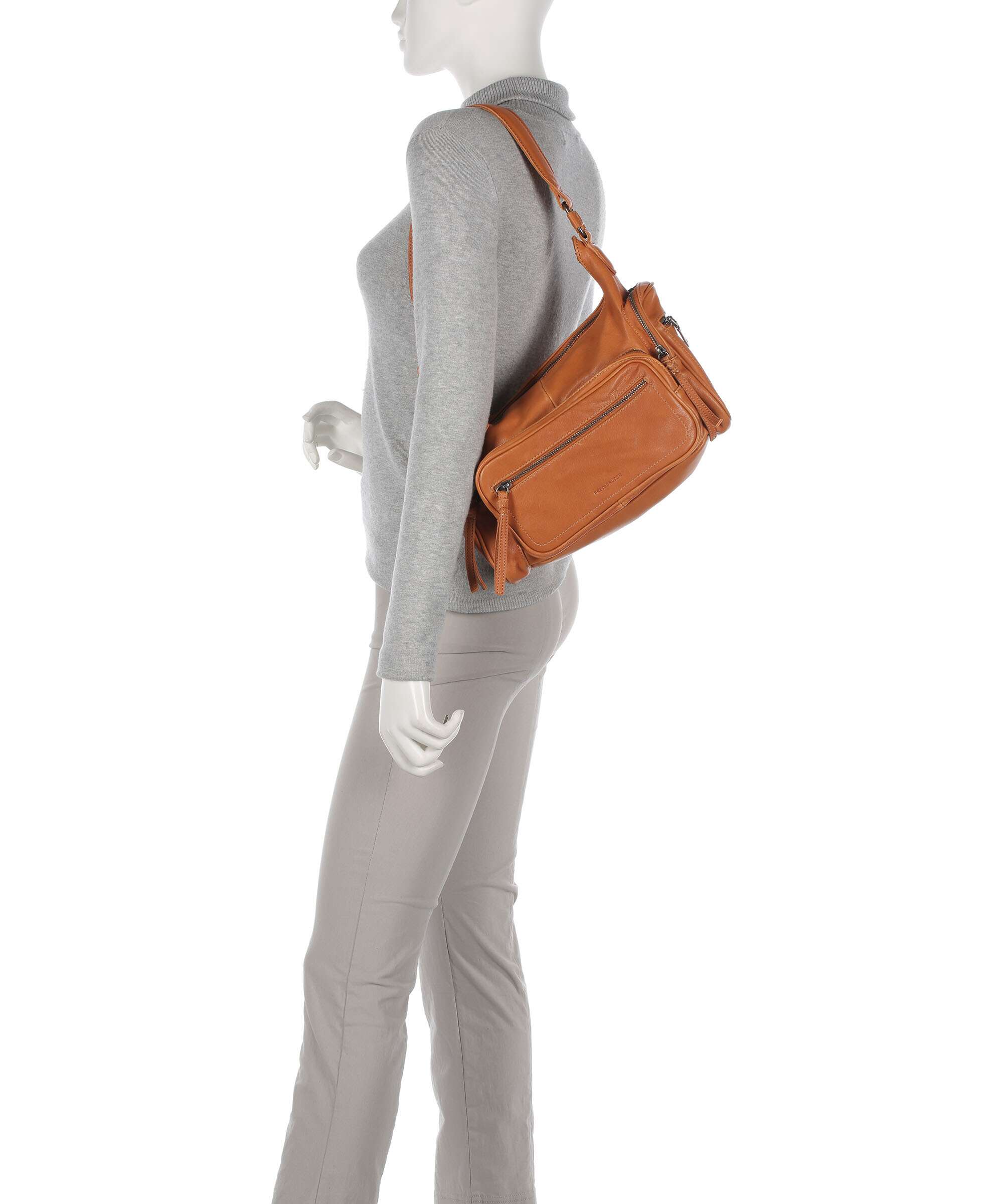 FredsBruder In My Pocket Shoulder bag toffee/amber