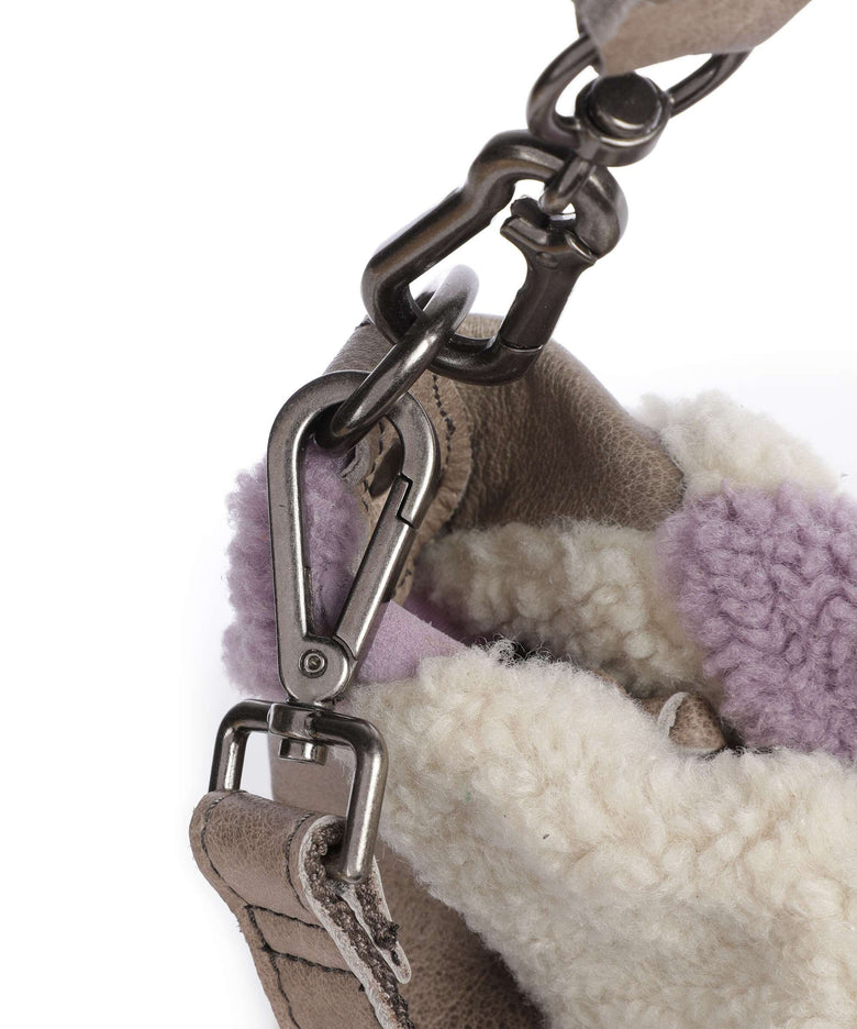 FredsBruder Check My Bag Hobo bag lavender teddy mix