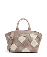 FredsBruder Check My Bag Bolso de mano taupe teddy mix