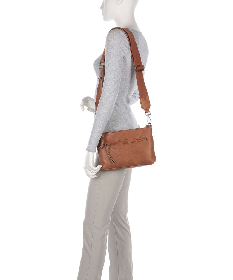 FredsBruder My Old Friend Crossbody bag dark caramel
