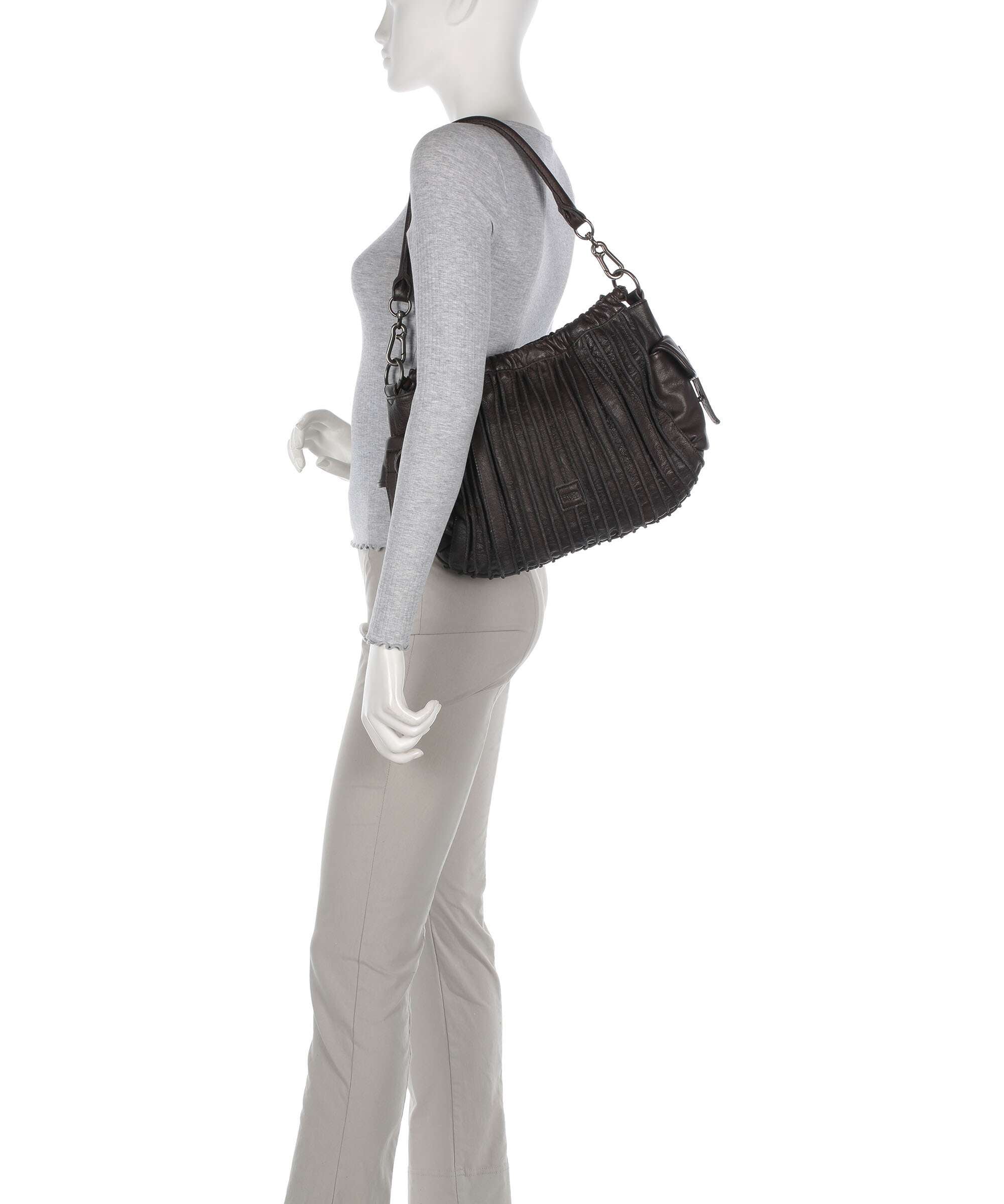 FredsBruder Say Hello Shoulder bag brown