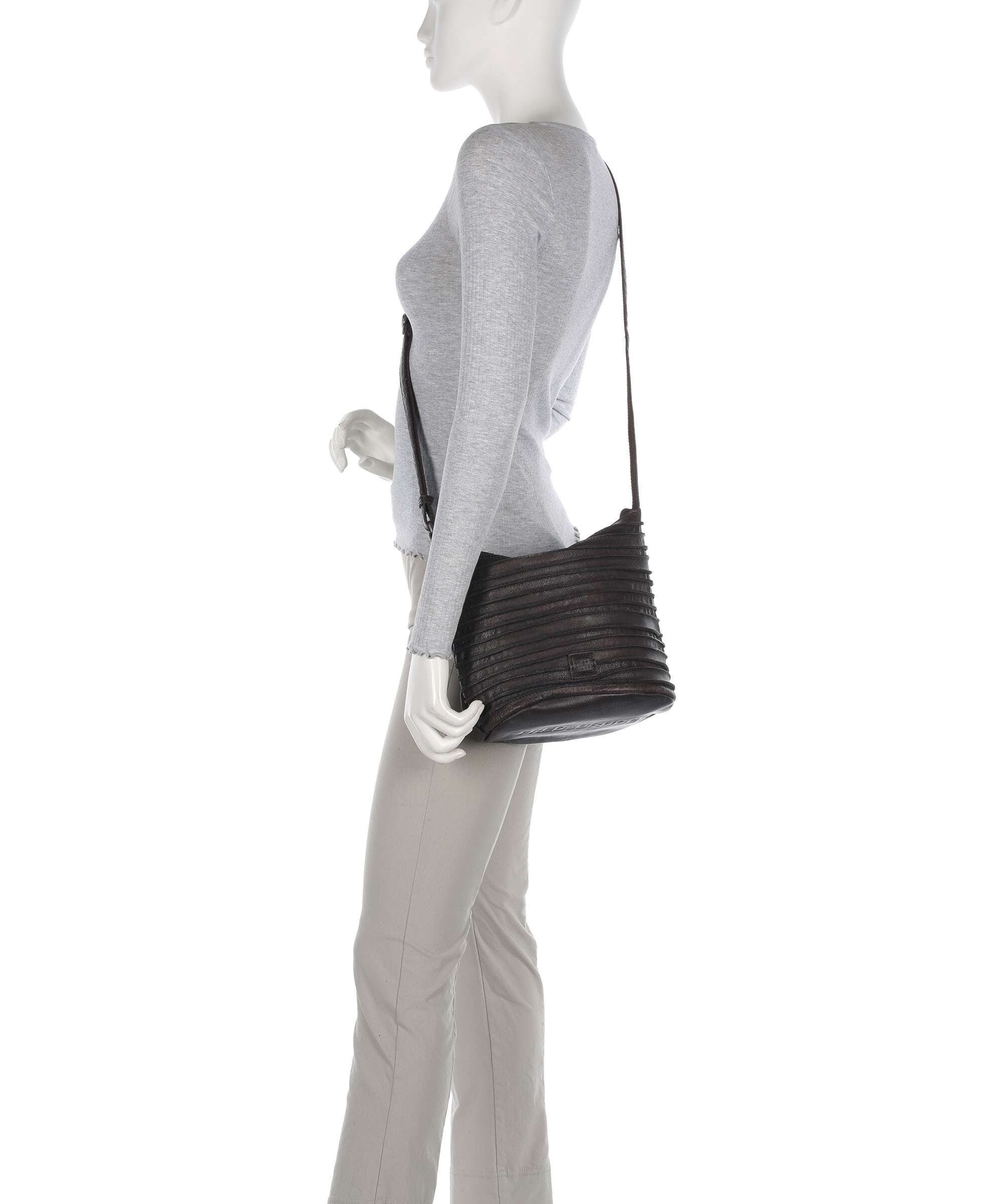 FredsBruder Bestseller Riffelinchen Crossbody bag brown