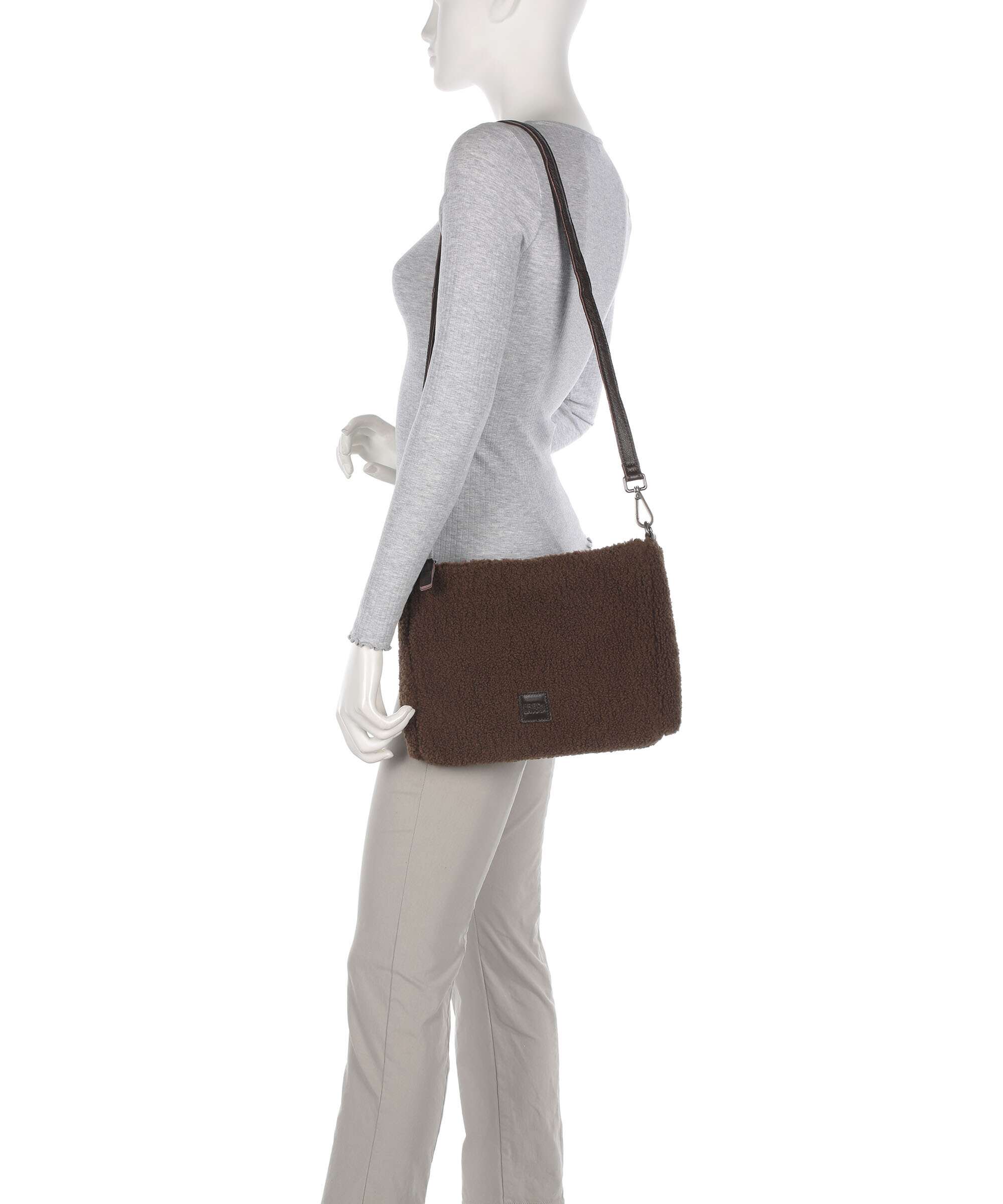 FredsBruder Cuddle Shoulder bag brown